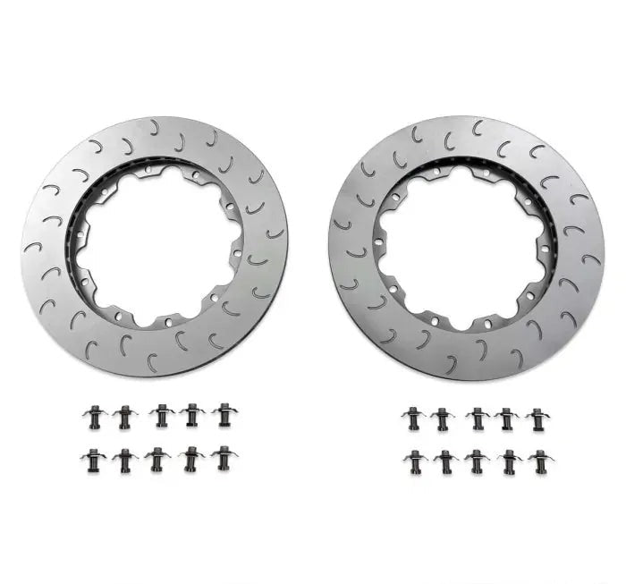 034 Motorsport Replacement 370mm Rear Rotor Ring Set - Audi / B9 / B9.5 / S4 / S5 / & More