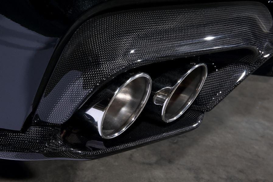 3D Design F06 / F12 / F13 M6 Carbon Rear Under Splitter Set