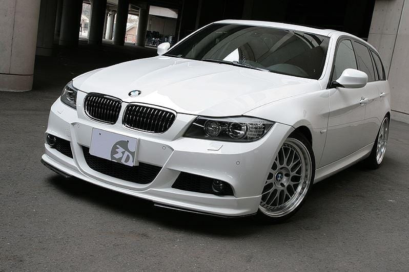 3D Design - 3 Series E90 / E91 M-Sport LCI Front Under Splitter