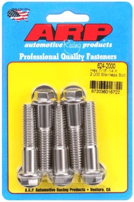 ARP 7/16-14 x 2in SS Hex Bolt Kit (Set of 5)