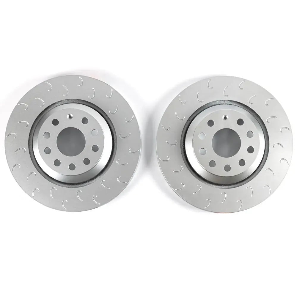 034 Motorsport 1-Piece Rear Brake Rotor Upgrade Kit - VW/Audi / Mk7 / Mk8 / 8V