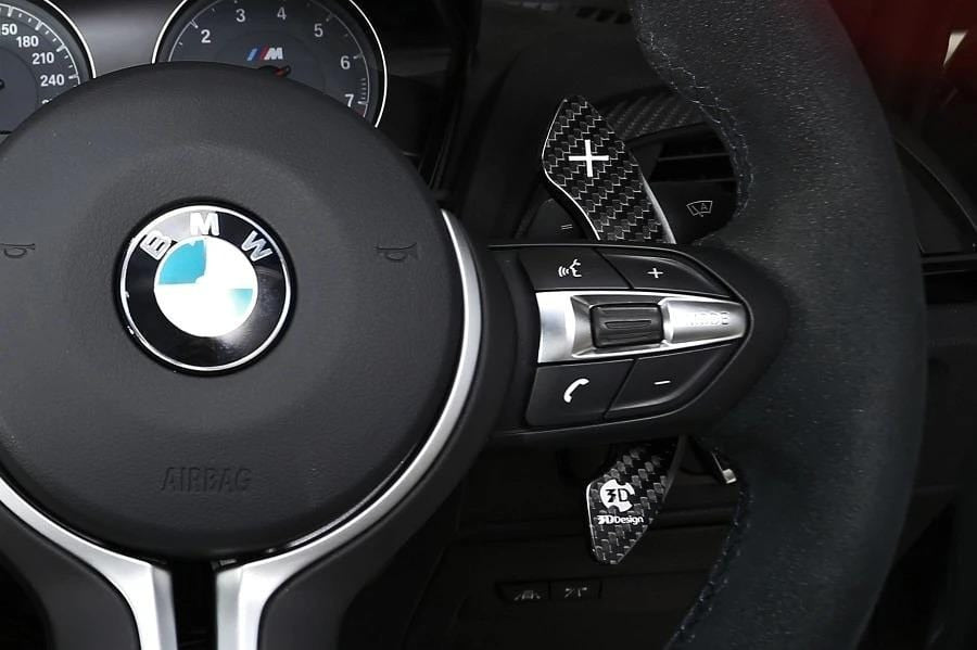 3D Design F-Series Carbon Shift Paddle Set - AT
