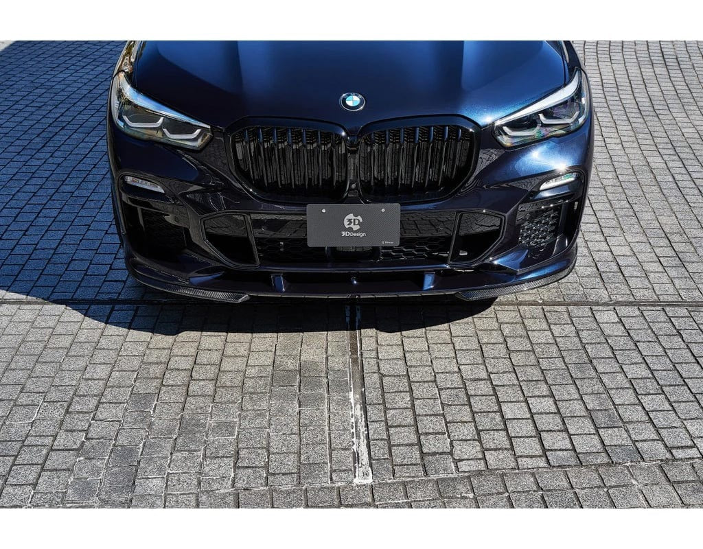 3D Design G05 X5 Carbon Under Splitter Set