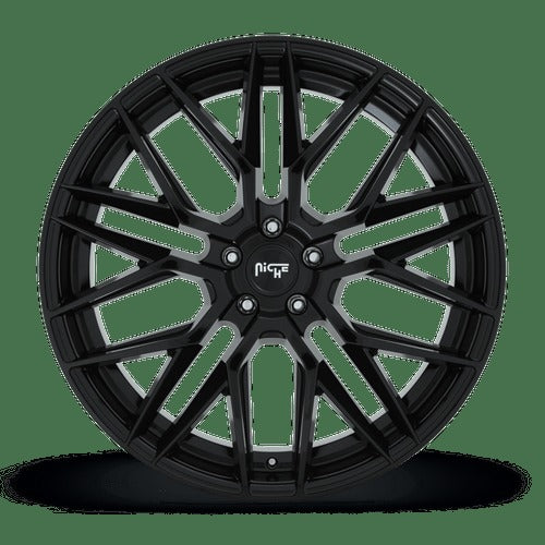 Niche Cast Gamma 22" 5x112 Gloss Black