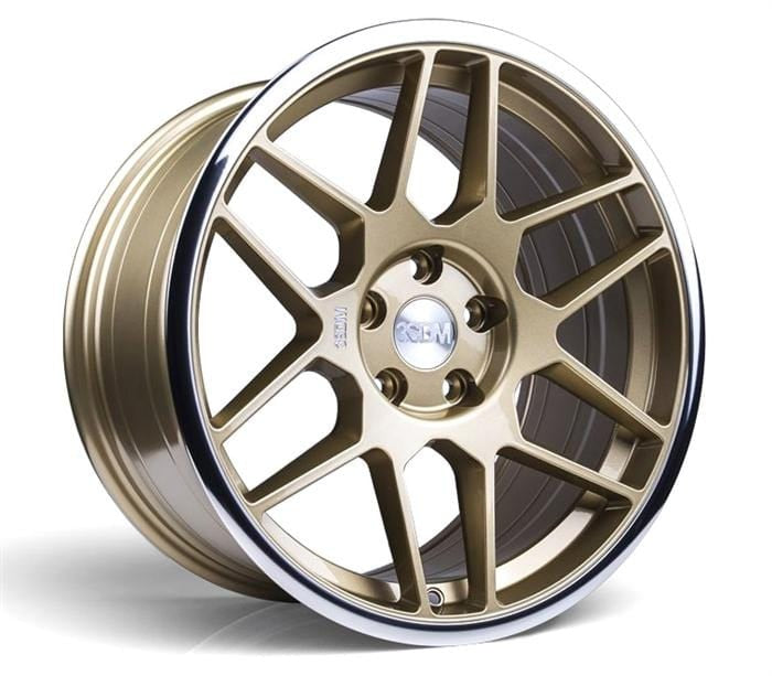 3SDM 0.09 Wheel | 18" Gold with Mirror Lip