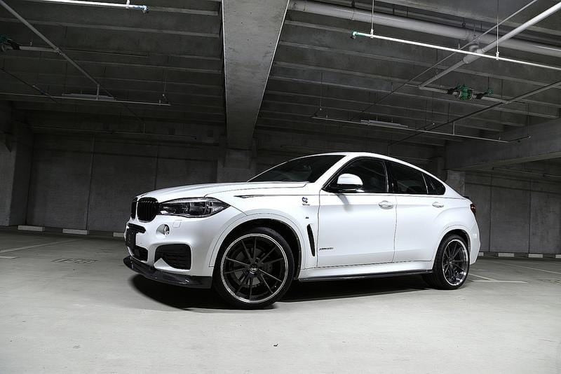 3D Design - X6 F16 M-Sport Front Lip Spoiler Carbon