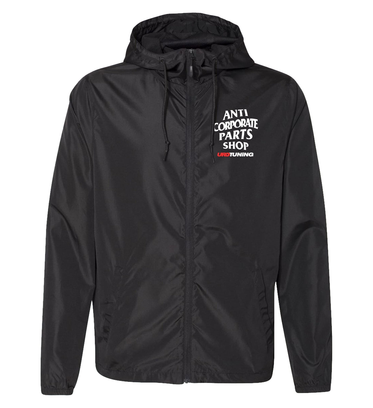 Anti-Corporate Windbreaker Jacket