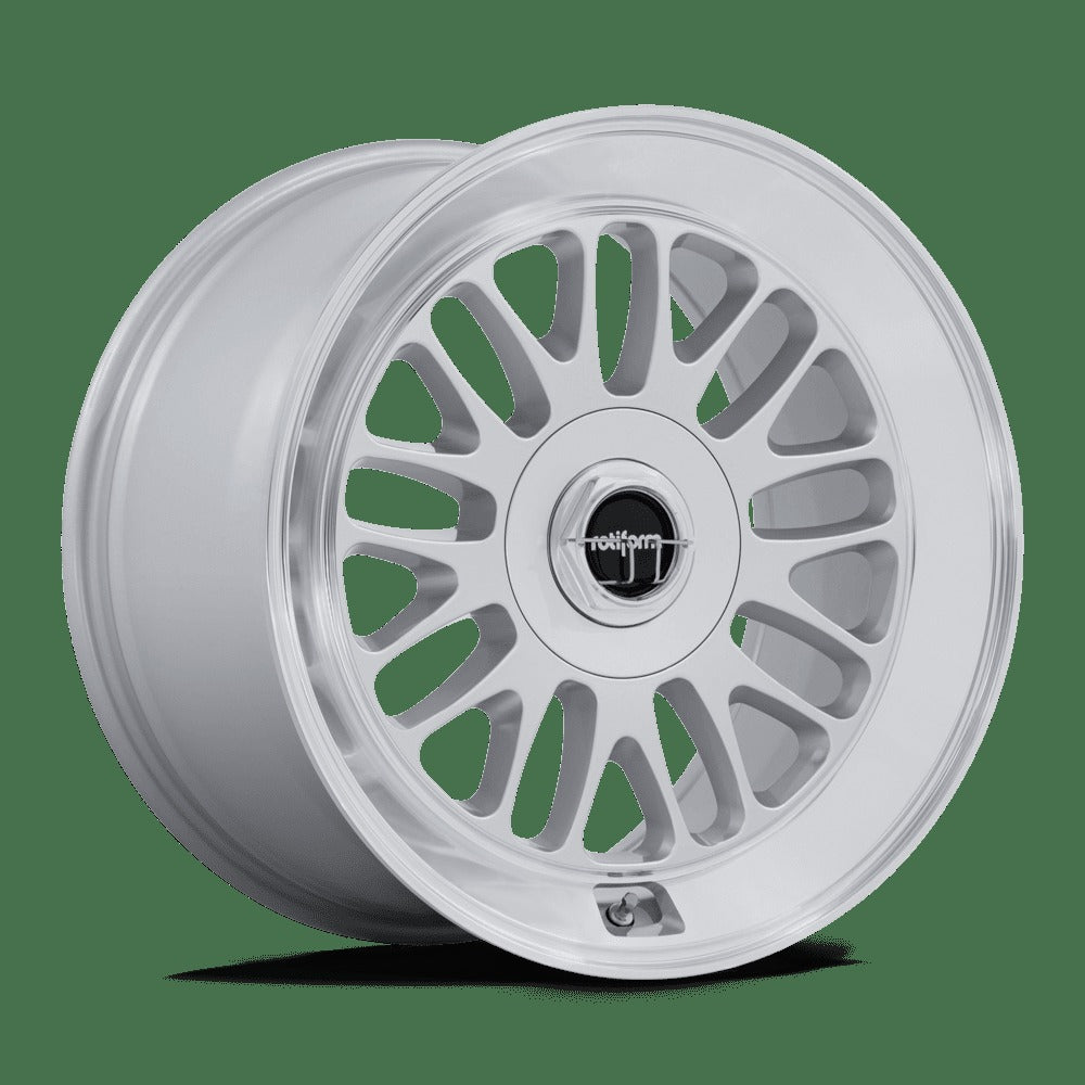 Rotiform SCP 19" 5x112 Gloss Silver w/ Diamond Cut Lip