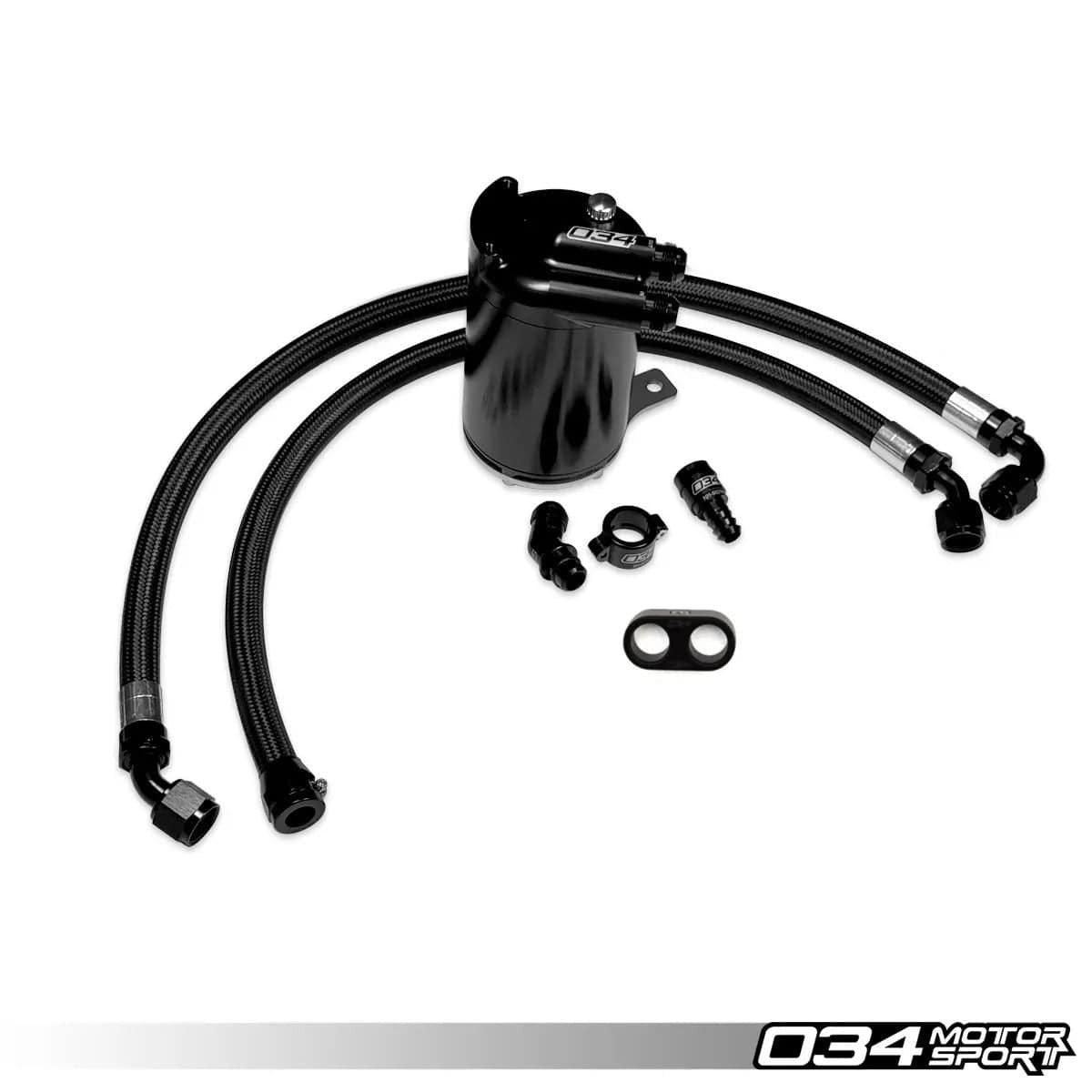 034Motorsport Billet Catch Can Kit - VW / Audi / MK8 / GTI / 8Y / A3 / S3