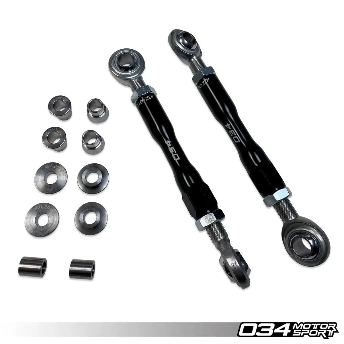 034Motorsport Dynamic+ Adjustable Sway Bar Bundle Package - VW / Audi / 4.2L / V8 / 5.2L / V10 / Gen 1 / Gen 1.5 / R8