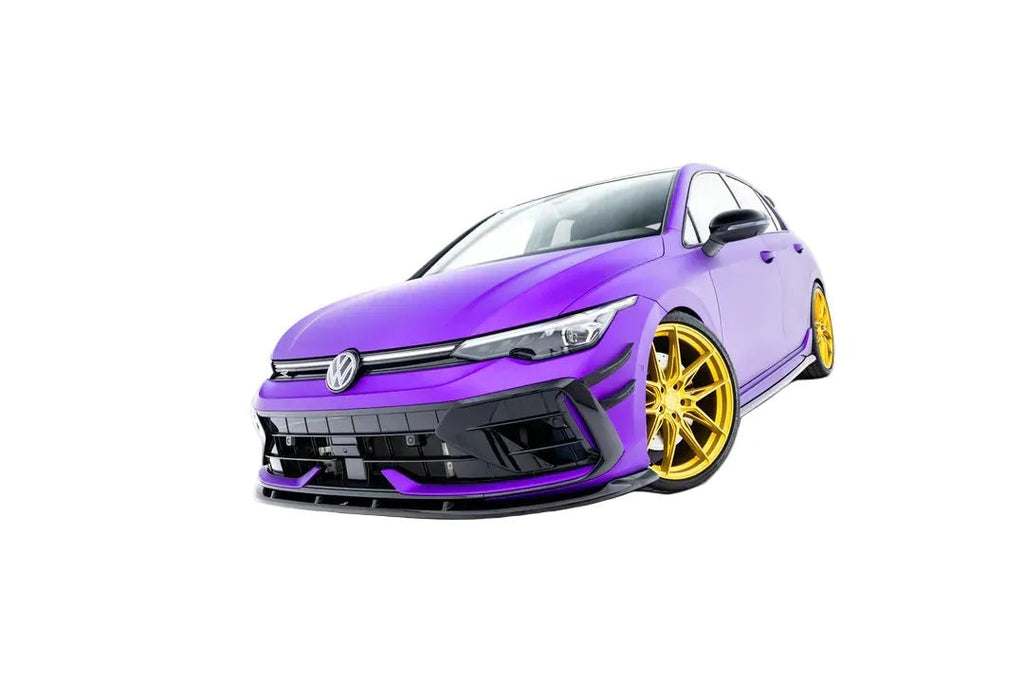 Maxton Design Front Splitter V.2 Volkswagen Golf R Mk 8 Facelift