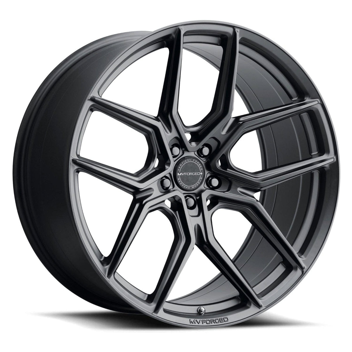 MV Forged MVF5 20" 5x108 up to 5x132 Satin Black (Custom Wheel)