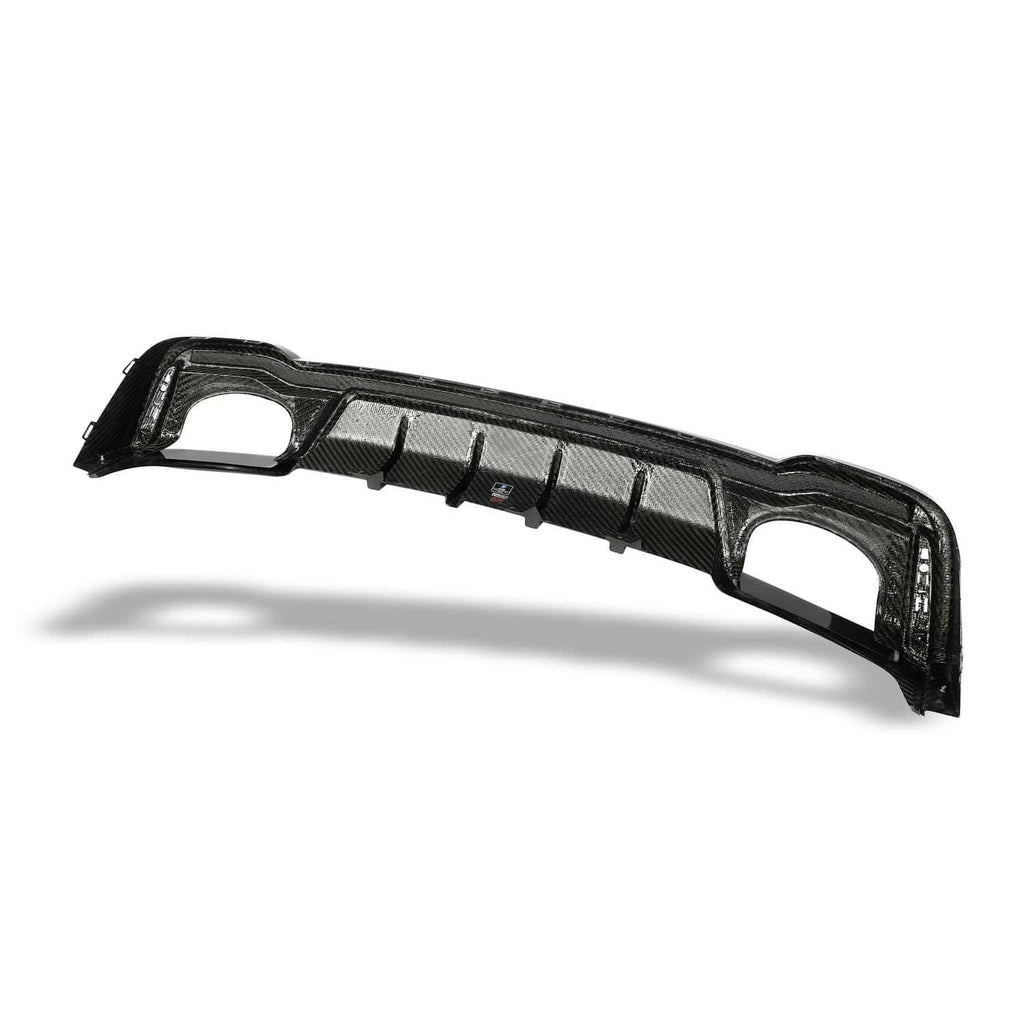 Revozport Carbon Fiber Rear Diffuser - Audi C8 RS7