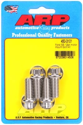 ARP Ford SS 12pt Motor Mount Bolt Kit