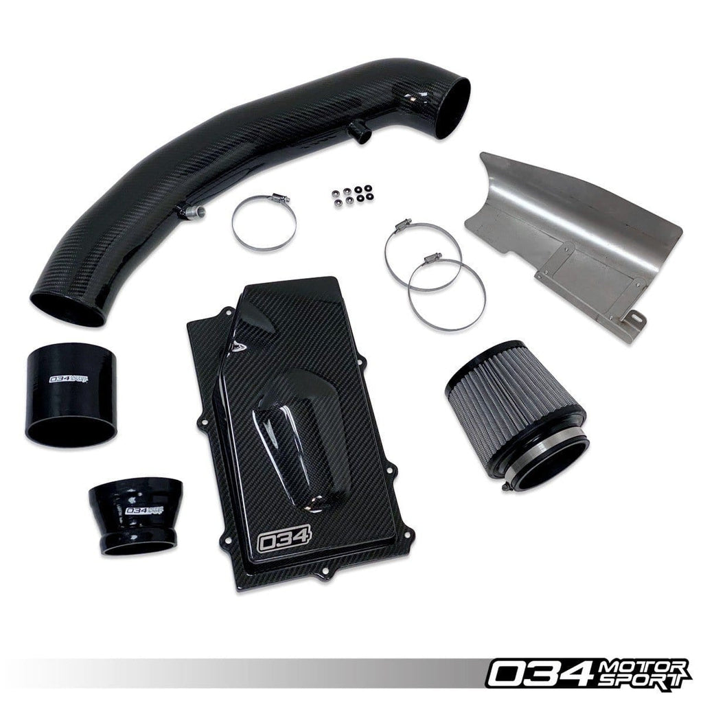 034Motorsport 4" Carbon Fiber Closed-Top Cold Air Intake System / Audi TTRS / RS3 2.5T TFSI EVO