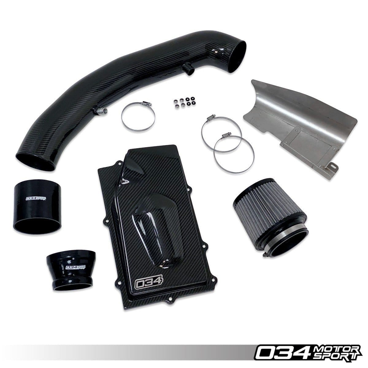 034Motorsport 4" Carbon Fiber Closed-Top Cold Air Intake System / Audi TTRS / RS3 2.5T TFSI EVO