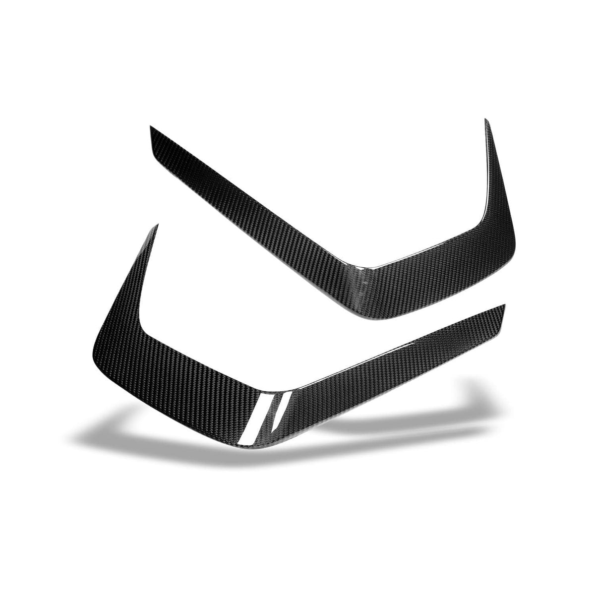 Revozport Carbon Fiber Front Bumper Canards - BMW / F91 / F92 / F93 / M8