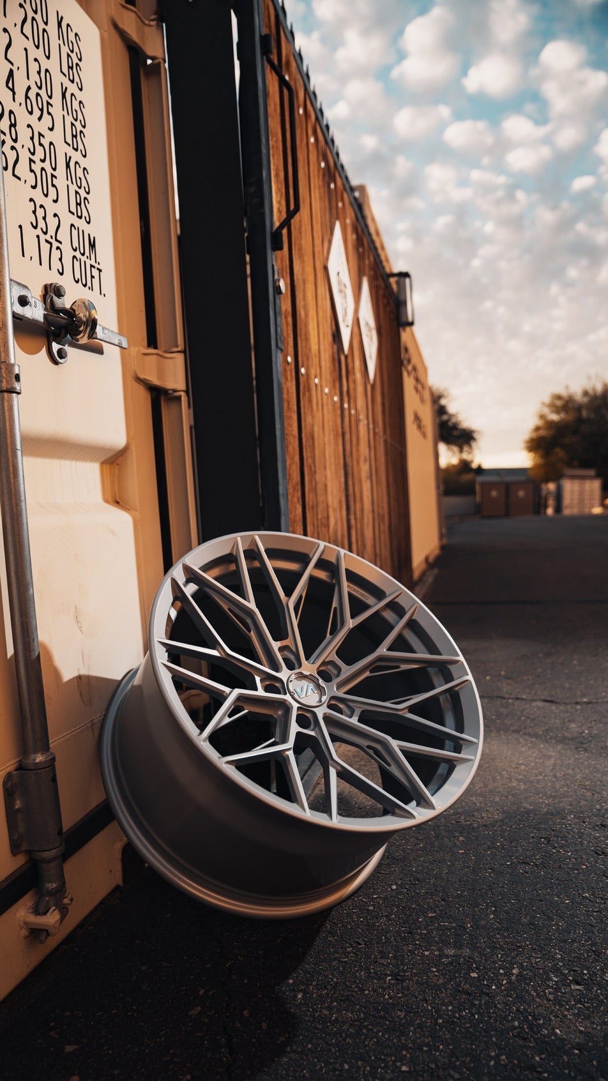 Variant Wheels Maxim 19" Custom Drill Gloss Silver