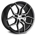 3SDM 0.50 Wheel | 20" Matte Black with Brushed Face