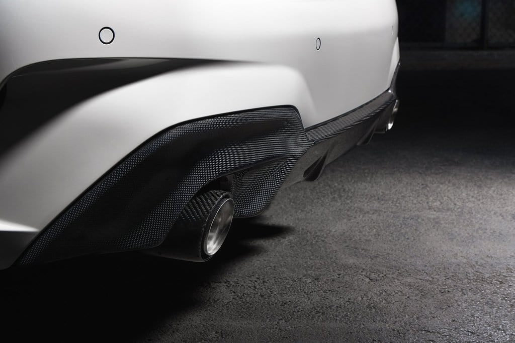 3D Design - 3 Series G20 / G21 M-Sport Rear Diffuser (2 tip)