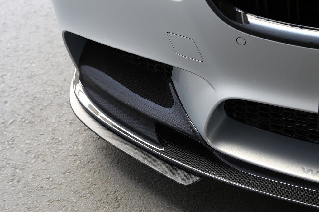 3D Design - M5 F10 Front Lip Spoiler w/Under Splitters Carbon
