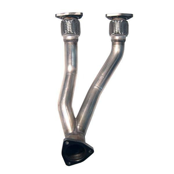 Techtonics Tuning Mk2, Mk3 & Mk4 VR6 24v Dual 2′′ Stainless Downpipe