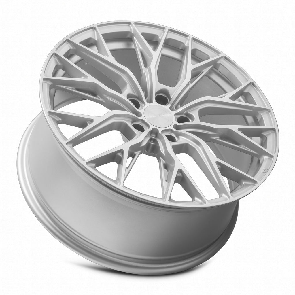 MRR GF5 21" 5x112 Silver Machined Face