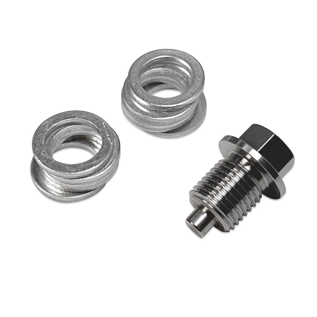 034Motorsport Billet Magnetic Oil Drain Plug Kit VW / Audi with Metal Oil Pans