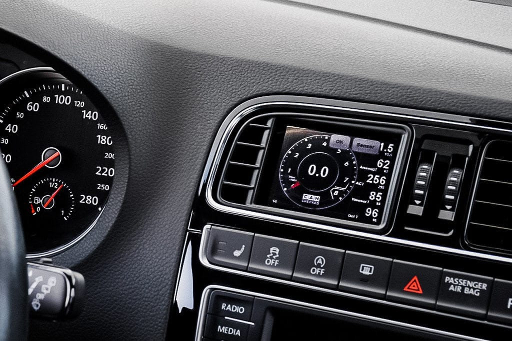 CANchecked VW MK5 Polo GTI MFD32 Multi Function Display | 3.2" Gen2 (LHD)