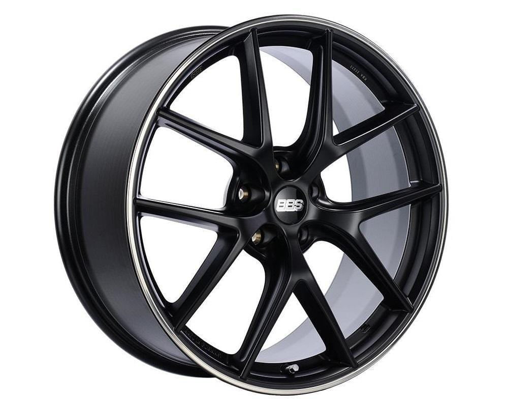BBS CI-R Wheel Black Center w/ Polished Rim 5x112 19"