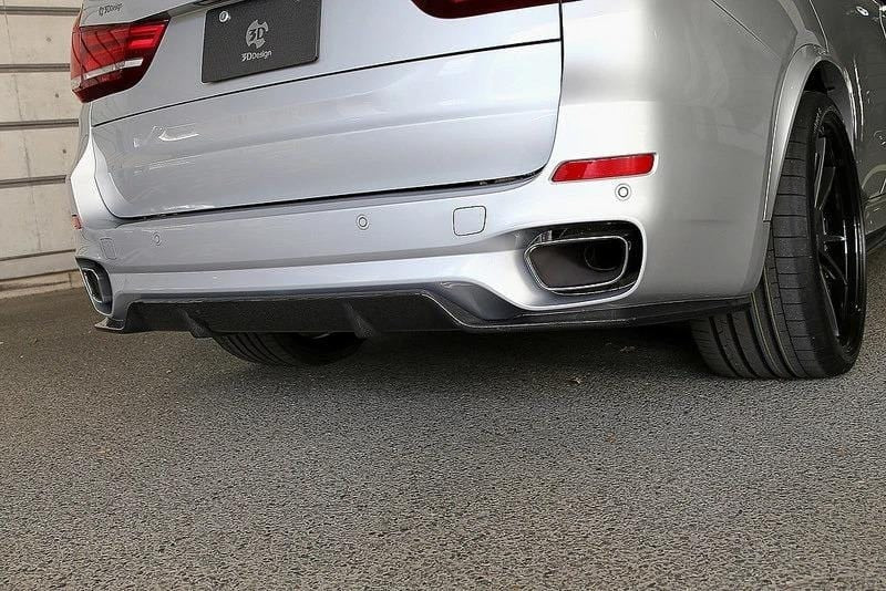 3D Design F15 X5 M-Sport Carbon Rear Diffuser