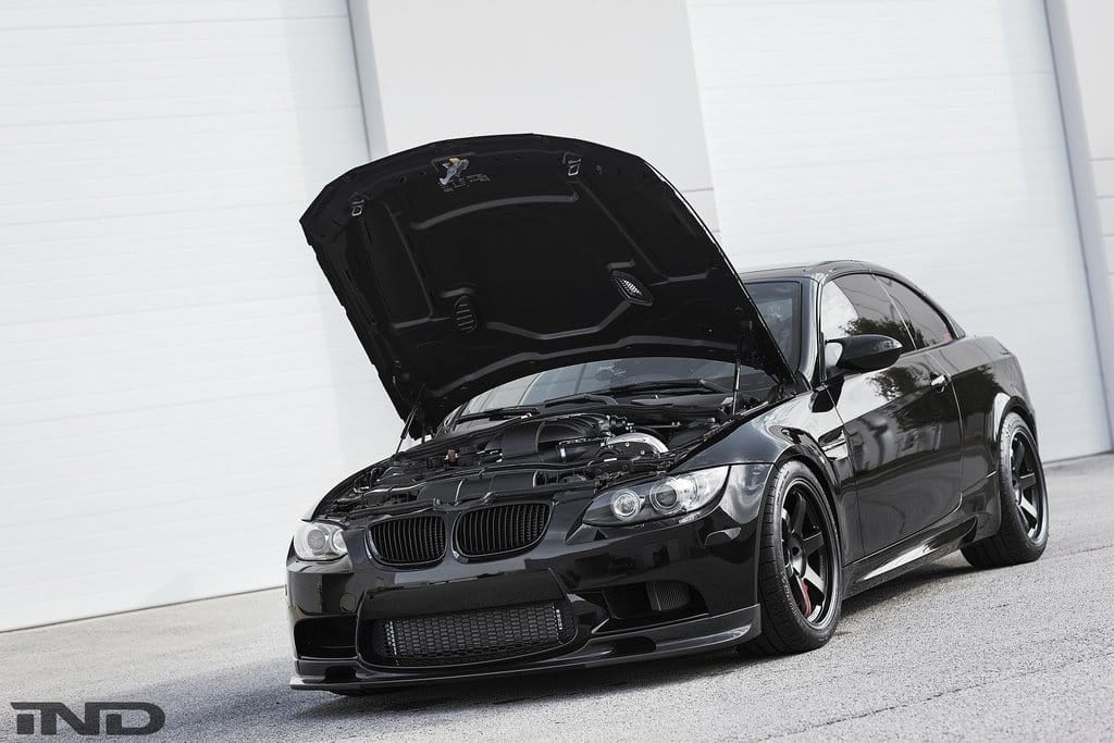 3D Design - M3 E9X Front Lip Spoiler Set Carbon