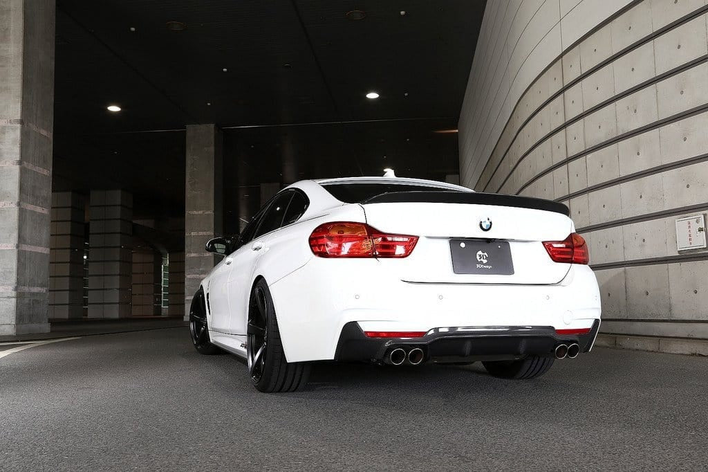 3D Design - 4 Series F36 Trunk Spoiler Carbon