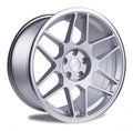 3SDM 0.09 Wheel | 18" Satin Silver Machined Lip
