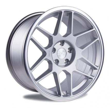 3SDM 0.09 Wheel | 18" Satin Silver Machined Lip