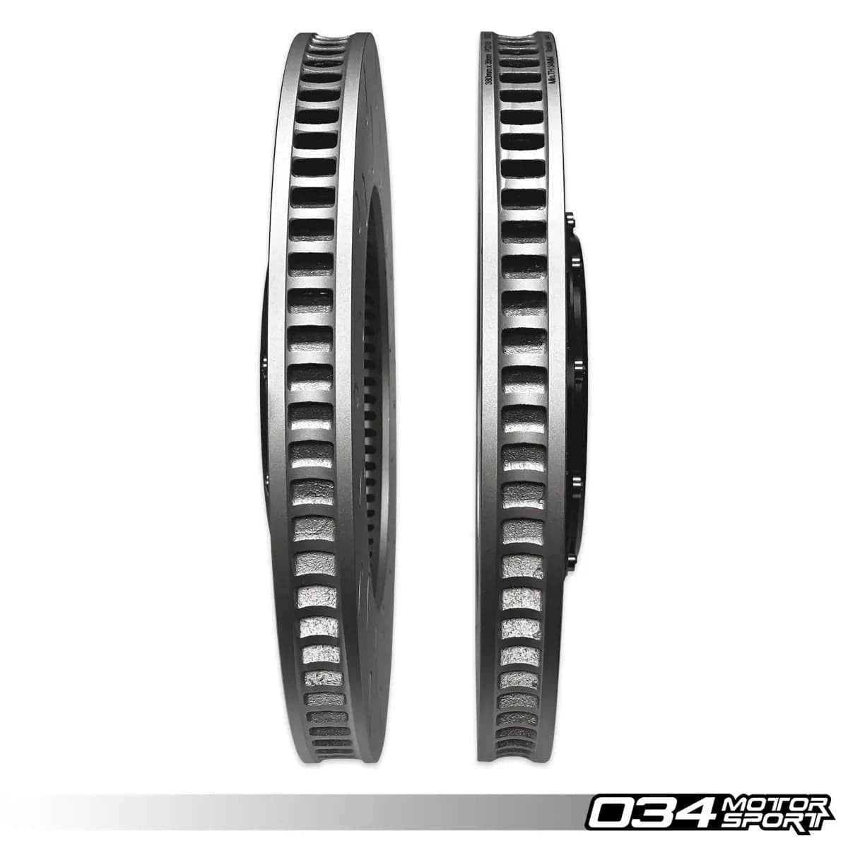 034Motorsport 2-Piece Floating Front Brake Rotor Upgrade Kit - Audi B8.5 SQ5