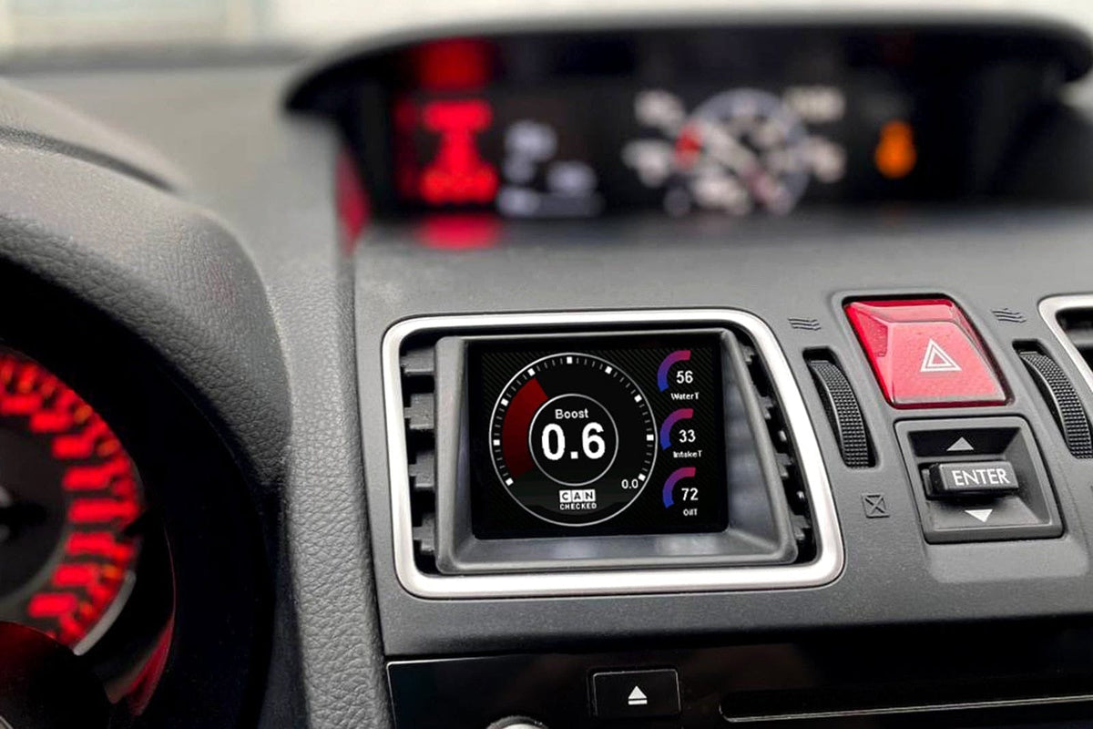 CANchecked Subaru VA WRX / STI (MK4) MFD28 Multi Function Display | 2.8" Gen2 (LHD)