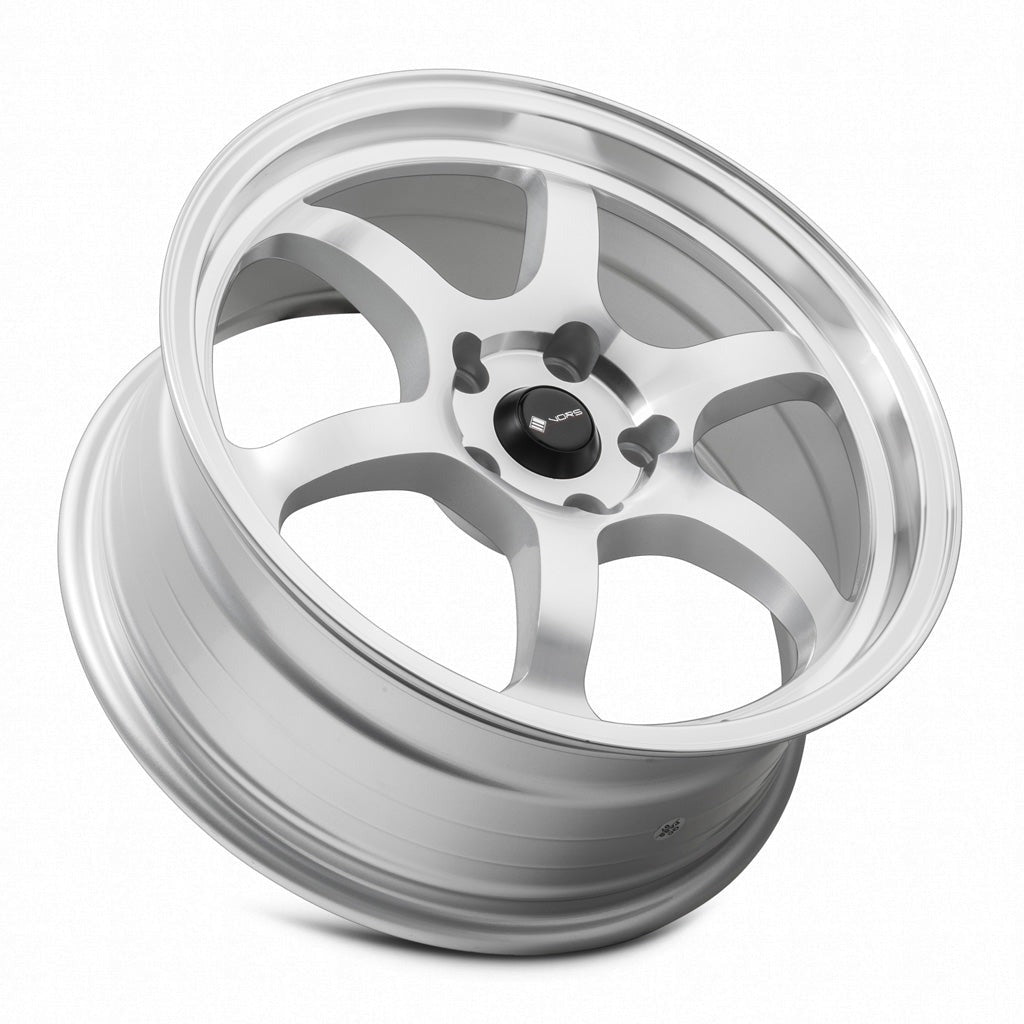 VORS LT61 17" 5x112 Silver Machined Face
