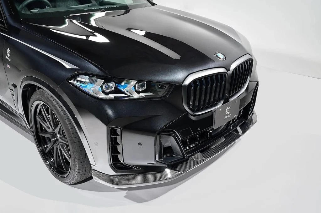 3D Design LCI Carbon Front Lip Spoiler - BMW G05 X5