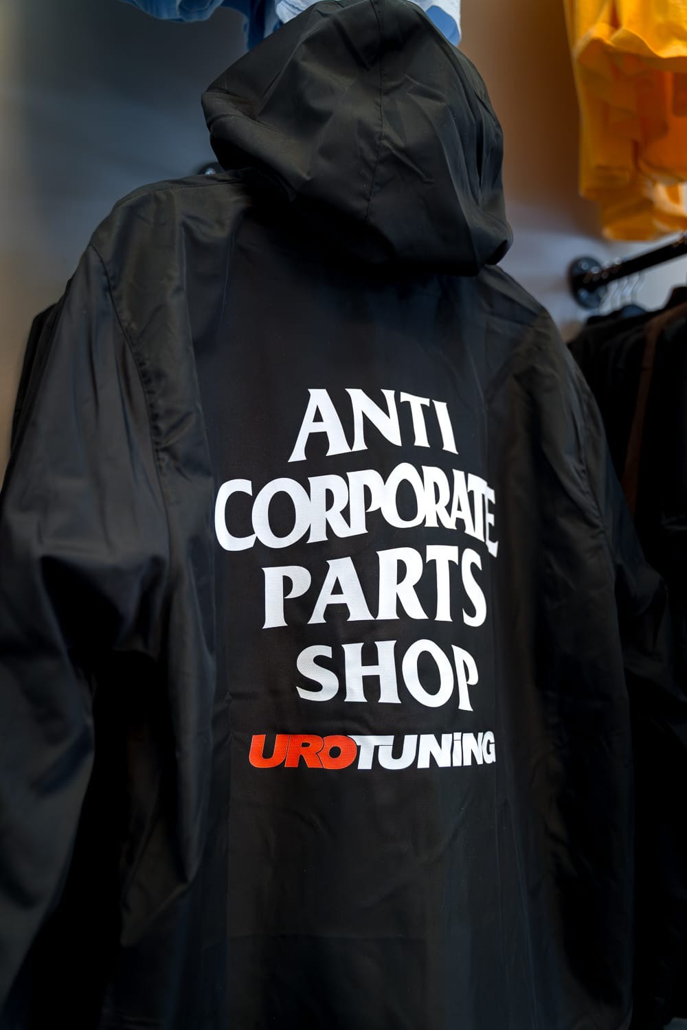 Anti-Corporate Windbreaker Jacket