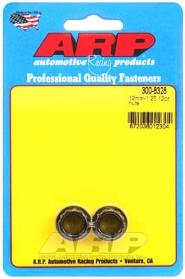 ARP M12 x 1.25 12pt Small Collar Nut Kit