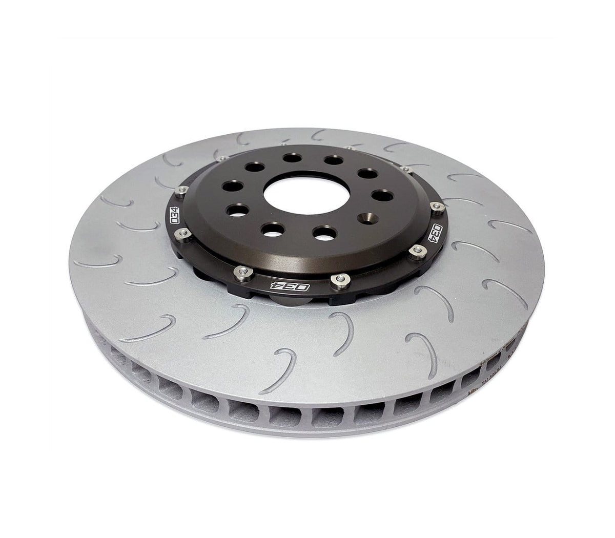 034Motorsport 2-Piece Floating Front Brake Rotor Upgrade Kit - VW/Audi / MQB / EVO4 / 2.0T TFSI (Performance Pack)