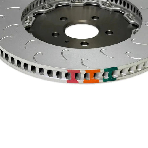 034 Motorsport 2-Piece Floating Rear Brake Rotor Upgrade - Audi / C8 / RS6 / RS7 (370x30mm)