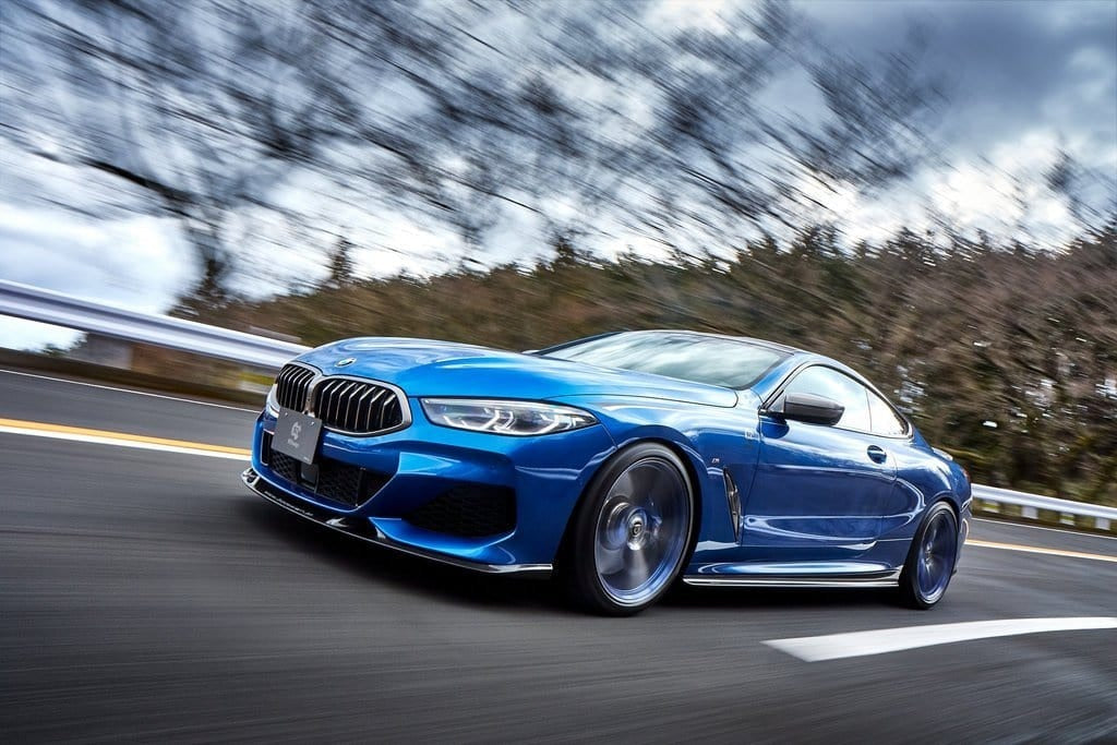 3D Design - 8 Series G14 / G15 / G16 M-Sport Carbon Front Lip