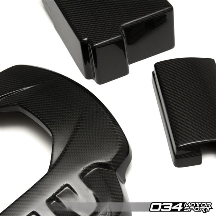 034Motorsport Carbon Fiber Engine Cover Package - 8V Audi S3