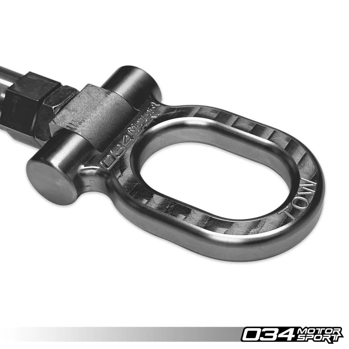 034Motorsport Stainless Steel Tow Hook (100mm) - Audi / 8Y / A3 / S3 / RS3