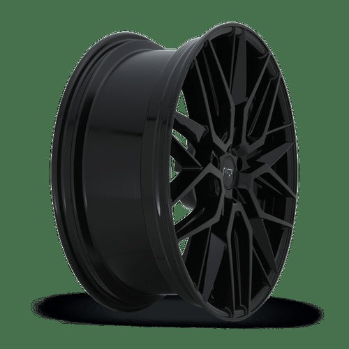Niche Cast Gamma 22" 5x112 Gloss Black