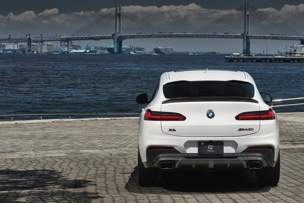 3D Design G02 X4 M40i Carbon Rear Diffuser