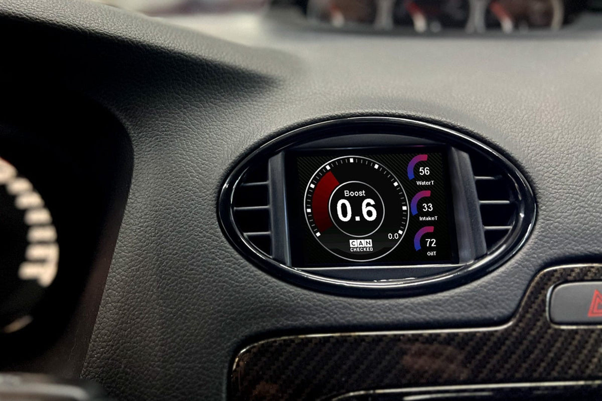 CANchecked Ford MK2 Focus MFD28 Multi Function Display | 2.8" Gen2 (LHD/RHD)
