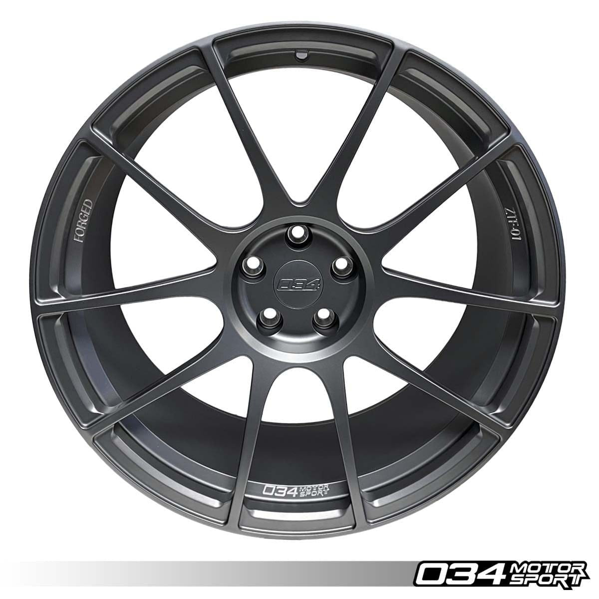 034Motorsport ZTF-R01 Forged Wheels 21" 5x112 Anthracite